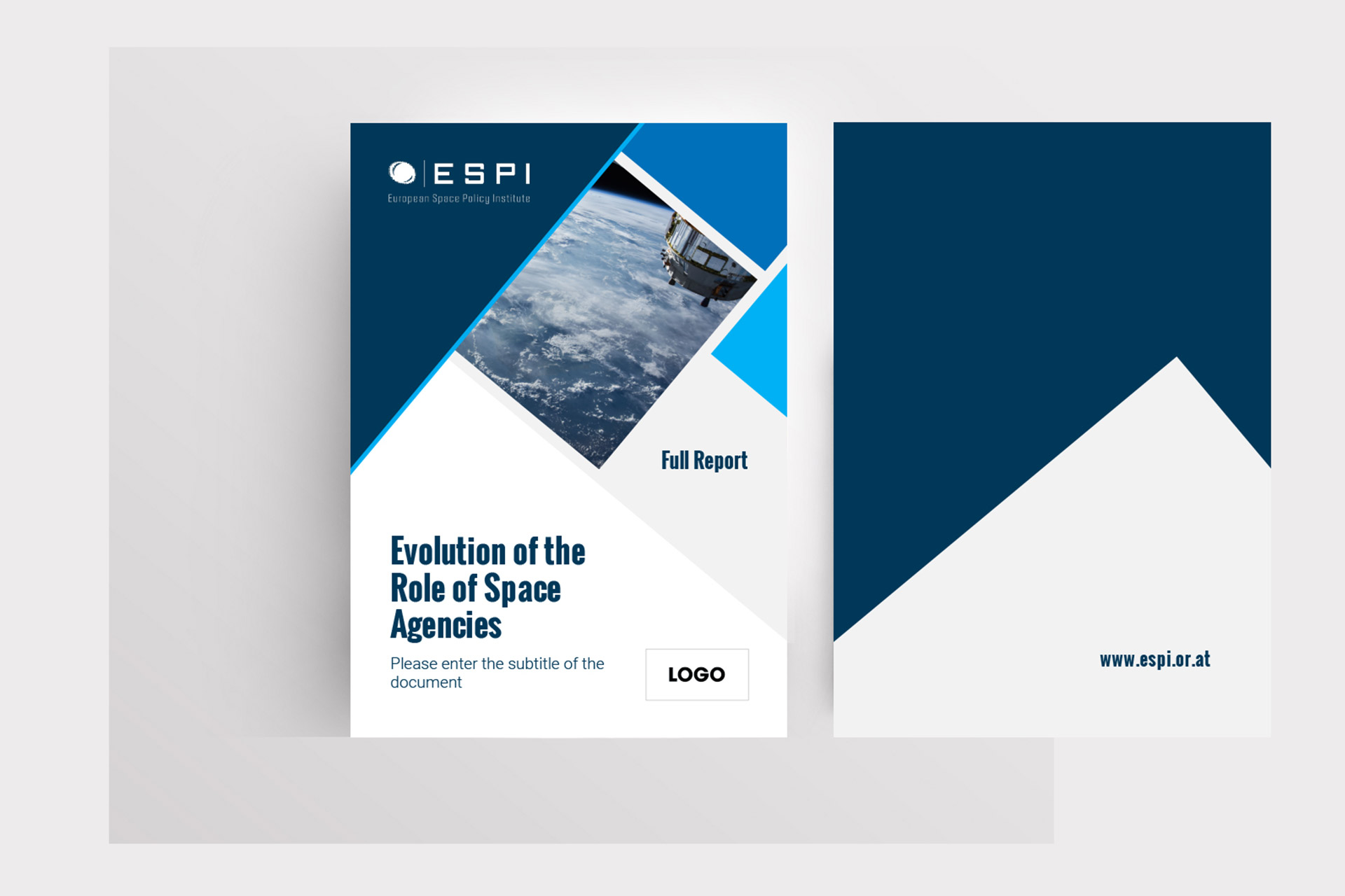 Entwicklung Corporate Word Vorlagen für European Space Policy Institute (ESPI)